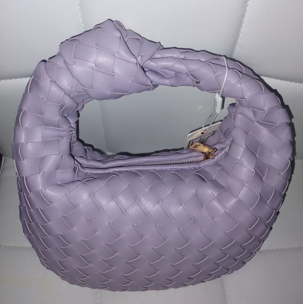 Urban Expressions Lavender Woven Bag